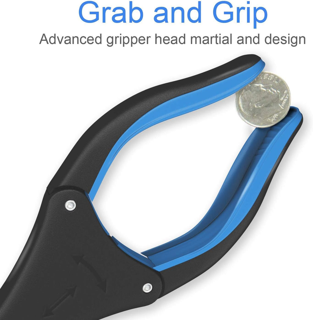 Grabber Reacher Tool,FitPlus Premium Grabber Tool 32 Inch, Strong Magnet Grabber Reacher for Elderly, Lightweight