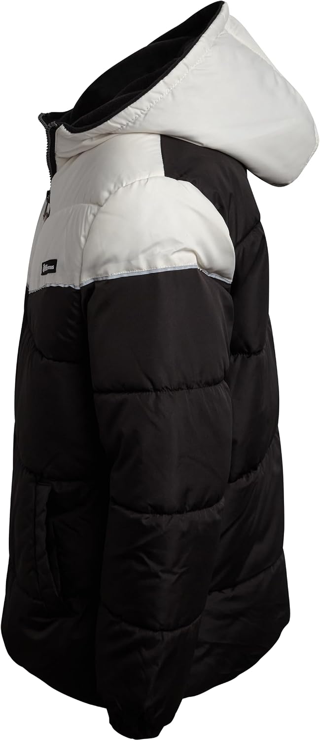 Boys Puffer Jacket Polar Fleece Lined Winter Coat | Warm Wind and Water Resistant Outerwear, Cozy Insulated Layer for