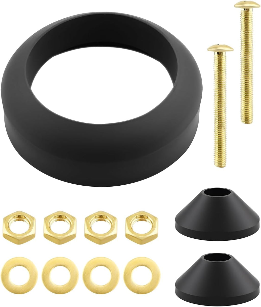 Tank to Bowl Repair Kit Include Gasket Fit for Toto Drake Toilets Two Piece Model, Fit for Eco Drake Toilets ST701 ST703 ST706 ST723 ST743 Replace 9BU024E THU833-A
