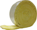 Foil Backed Fiberglass Pipe Wrap, 3"x1"x25'