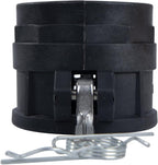 2 Camlock Fittings (3" Type D) Female Coupler x Female Thread Camlock Fittings With Gasket Inside (3")