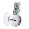 Reptile Thermometer Hygrometer with Suction Cup, Digital Thermometer Hygrometer for Reptile Rearing Box Terrarium