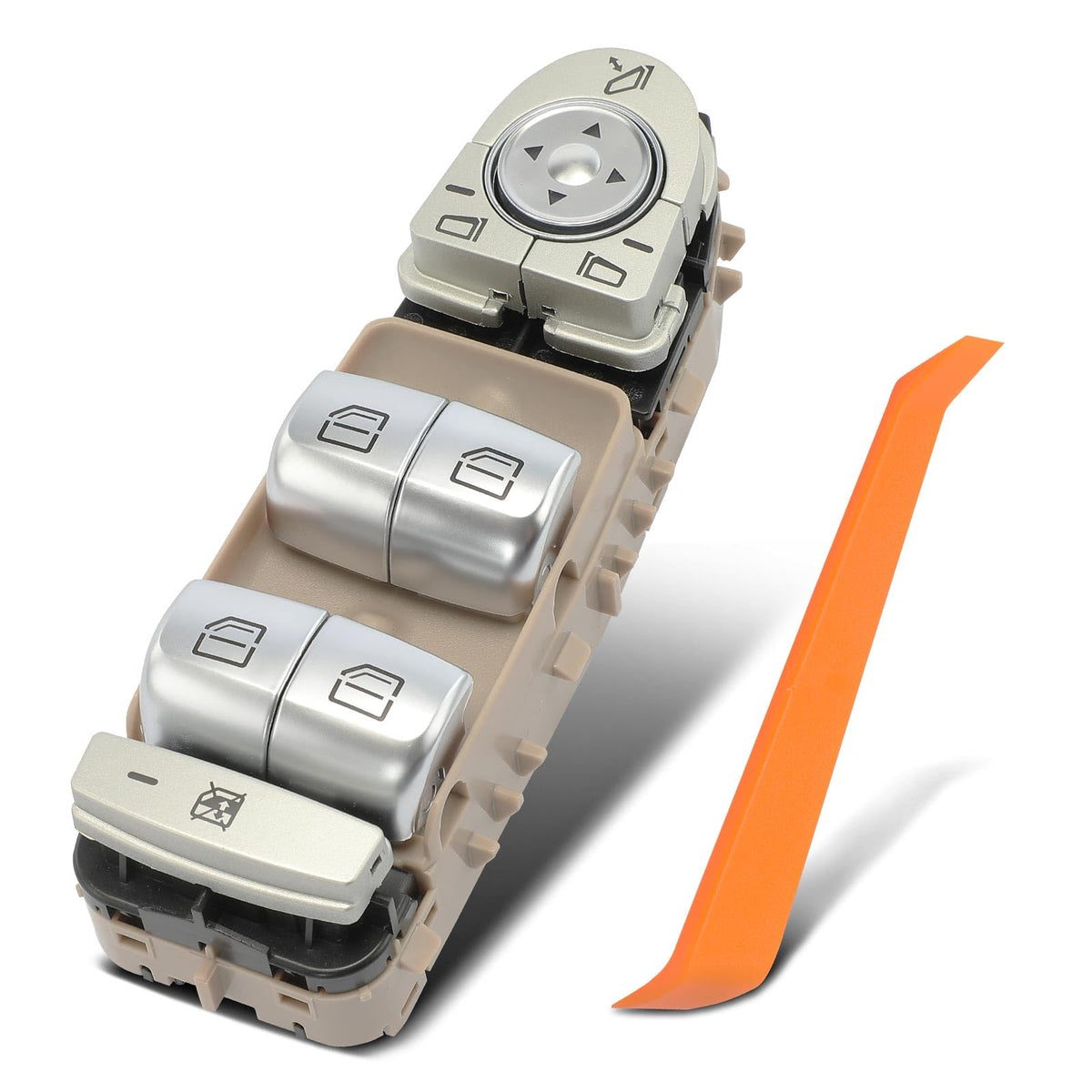 YHTAUTO 3 Pins Master Power Window Switch Driver Side for Mercedes-Benz