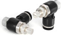 TAILONZ 1/4" x 1/4" NPT SL-1/4-N2 Elbow Flow Control Valve 3Pcs