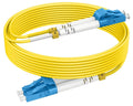 OS2 LC to LC Single Mode Fiber Patch Cables, 6ft/2m