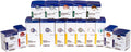 700002 SmartCompliance 50-Person First Aid Kit Refill Supplies for Business, Worksite, and Home, 237 Pieces, Blue