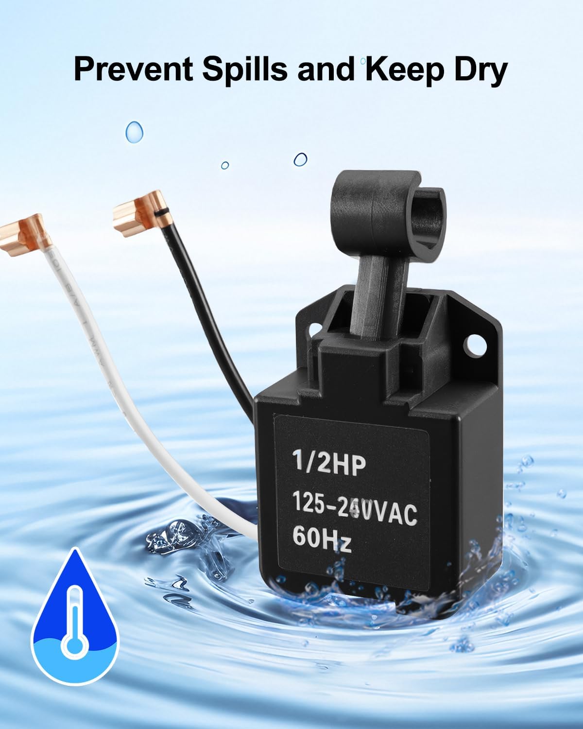 004892 Effluent Pump Control Switch w/Gasket Fit for Zoeller Sump Pump