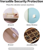 Aqara Zigbee Vibration Sensor, Wireless Mini Glass Break Detector
