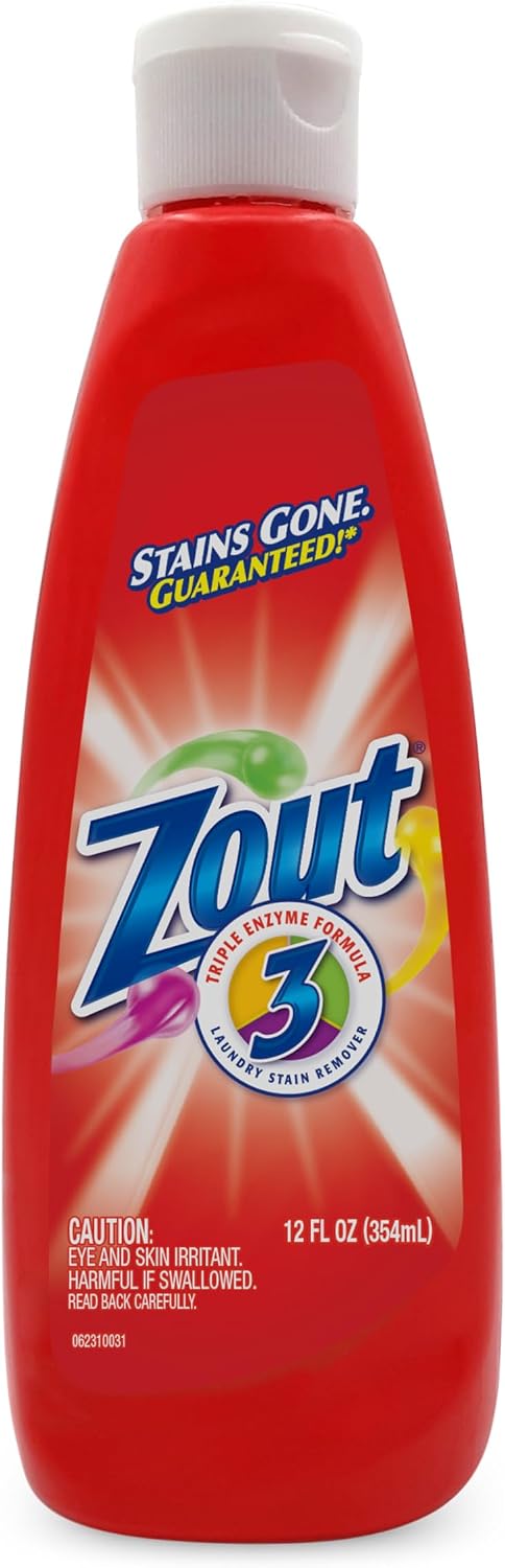 Laundry Stain Remover, Blood, Grass, Sauces & Oil Stains, 12 oz