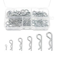 80-Piece Cotter Pins Assortment Kit, Hairpin R Clips in 6 Sizes