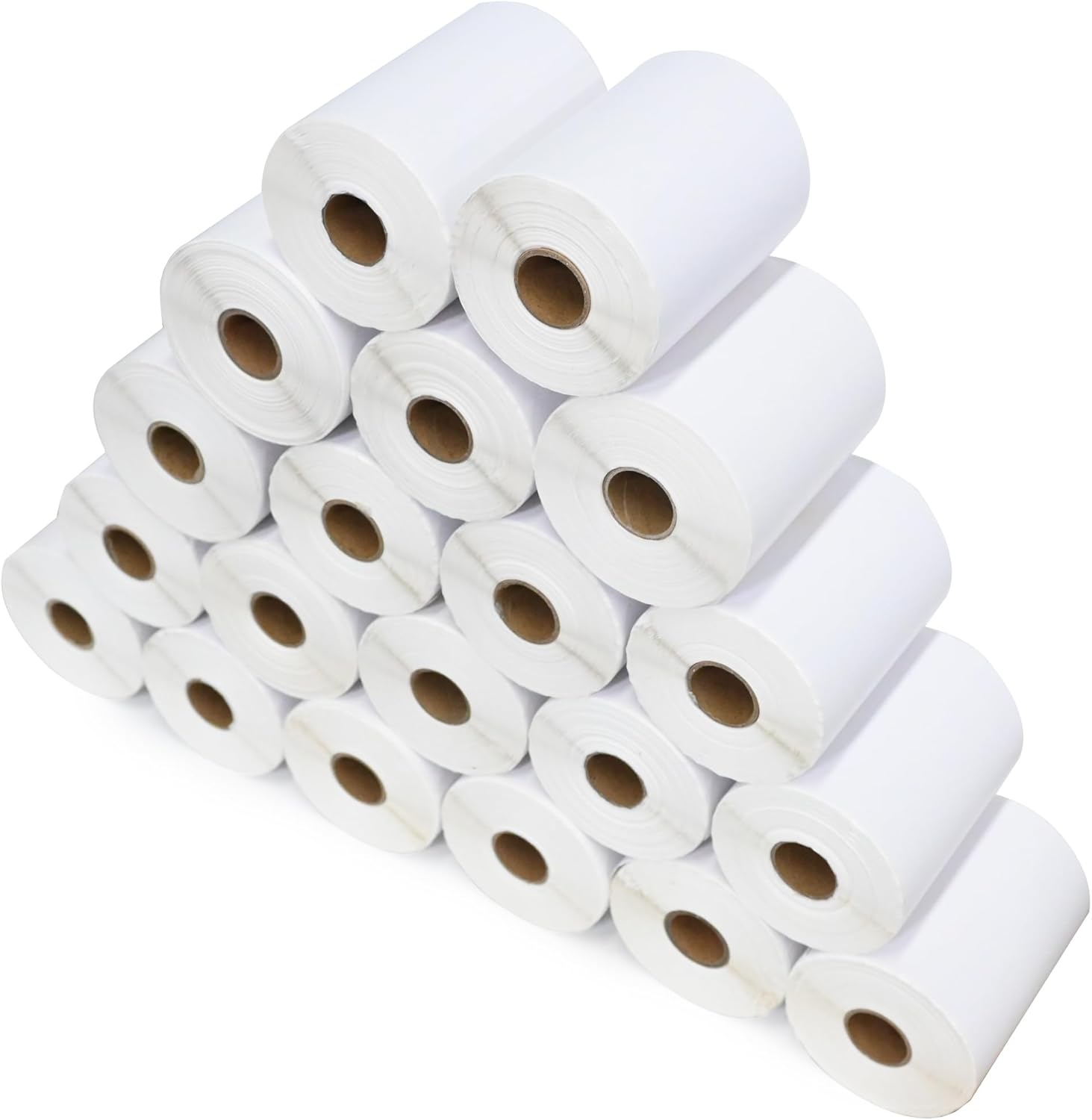 4" x 6" Direct Thermal Shipping Labels, 5,000 Labels, 20 Rolls | With perforated lines, writable, compatible with