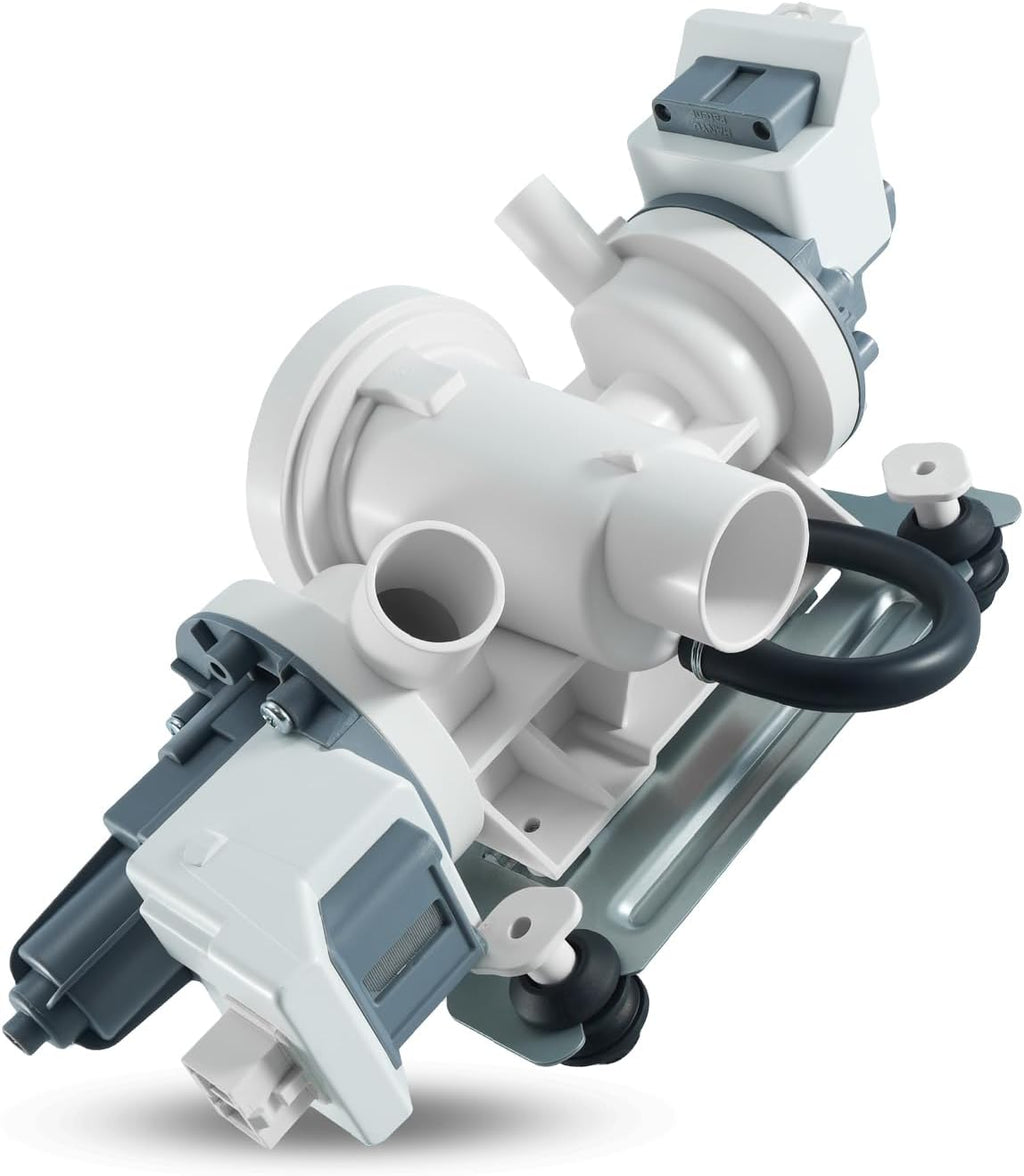 WFW5605MW0 Washer Drain Pump Assembly Fit for Whirlpool Maytag WFW5620HW0