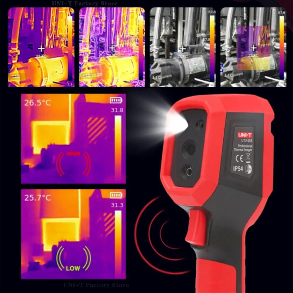 Handheld Infrared Thermal Imaging Camera, Heat IR Camera Thermal Imager Scanner for Home Inspection 160X120 High