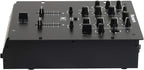 M2 2-Channel Scratch DJ Mixer | Rack-Mountable Scratch Mixer, 3-Band EQ, Mic Input, Replacable Slope-Adjustable