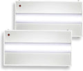 E2 Lighting 2 Pack 2x4 LED Troffer, LED Light with Emergency Battery Backup