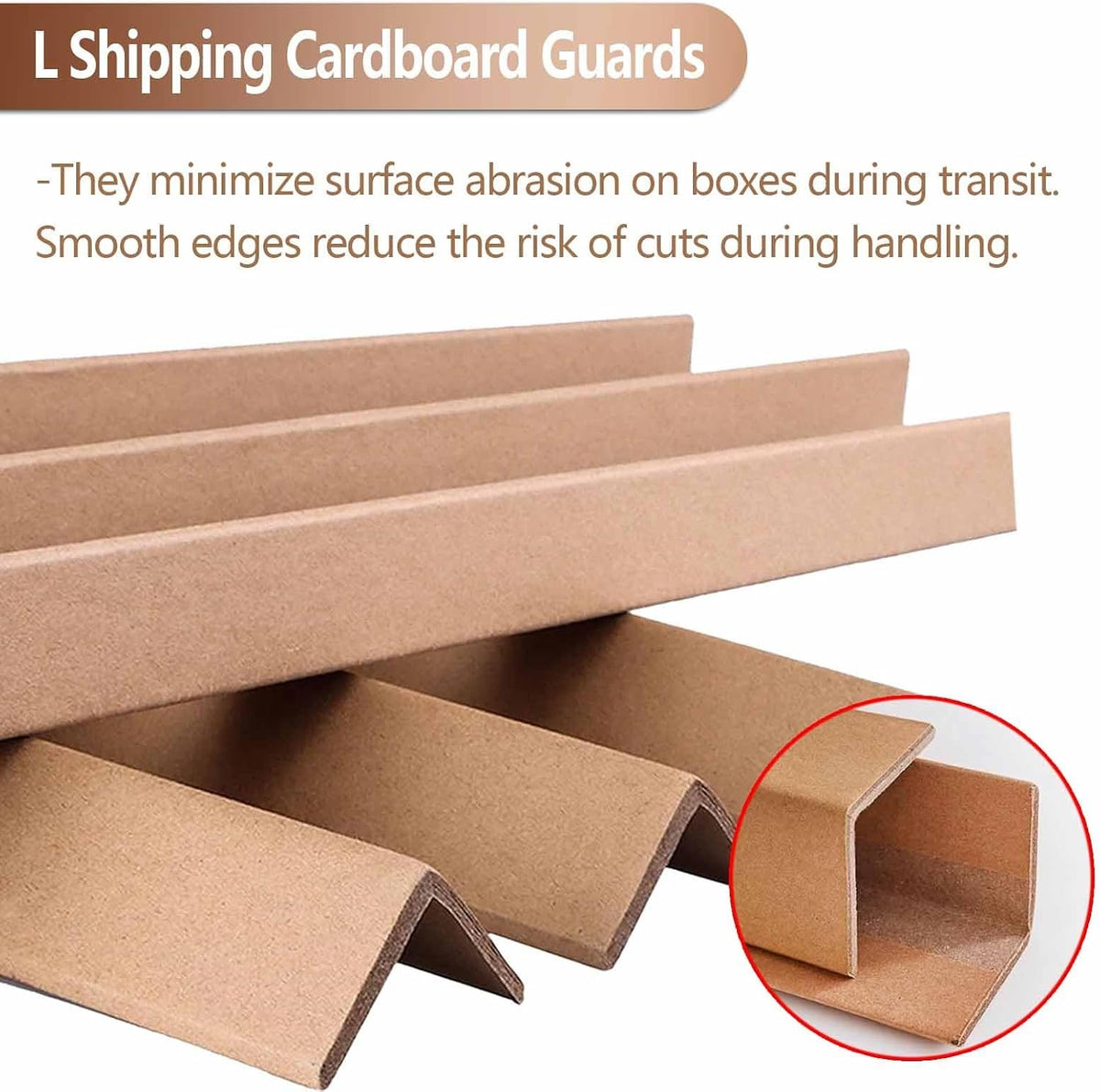 Packaging Cardboard Edge 4 Mm Thickness V Wrapping Paper Corner Board Reinforced Corner Protectors for Pallets