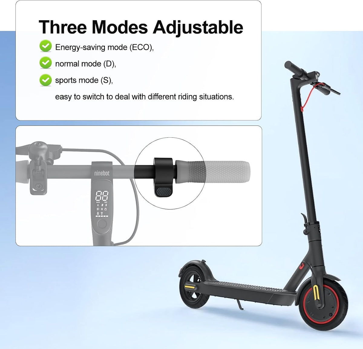 Replacement Part Compatible for Xiaomi M365/Pro 1S Electric Scooter Thumb Throttle
