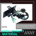 AFEISOL 12V Main Switch Panel Single Engine Key Switch Panel Assembly
