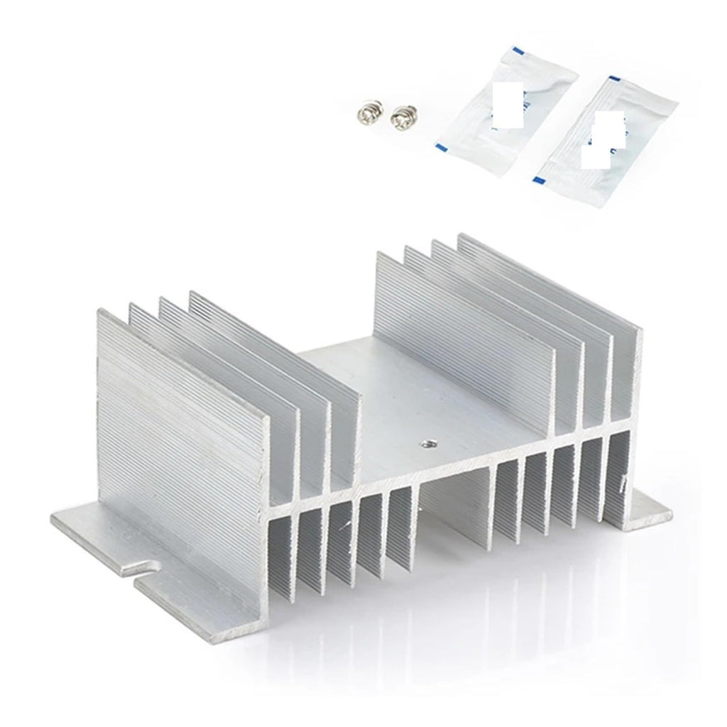10A 25A 40A DD NC Normally Closed SSR Single Phase DC Control DC Heat Sink SSR-25DD 40DD,Solid State Relay (Size : 10DD)