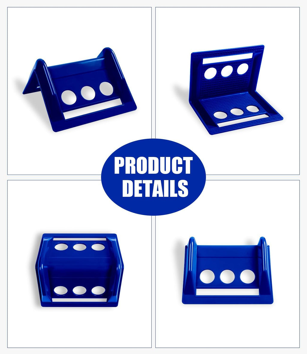 4" Flatbed Edge Protectors 24 Pack Plastic Corner Protector with Carrying Case, Strap Corner Protectors for Flatbed