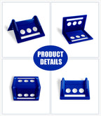 4" Flatbed Edge Protectors 24 Pack Plastic Corner Protector with Carrying Case, Strap Corner Protectors for Flatbed