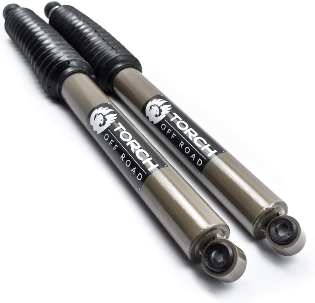 TORCH Extended Rear Shocks for 2005-2023 Toyota Tacoma 4X4 RWD SR5 TRD