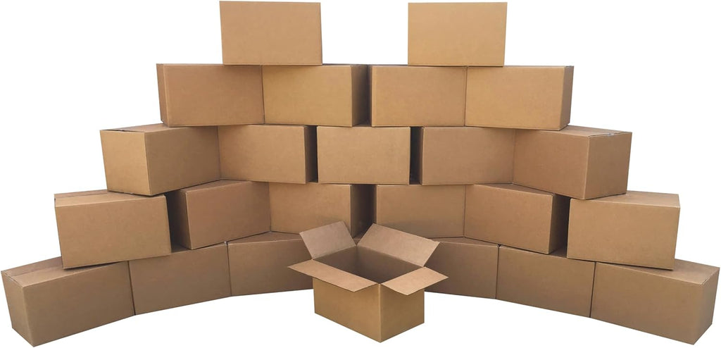 Corrugated Mail Shipping Boxes, 18x12x12 inch, 25 Pack