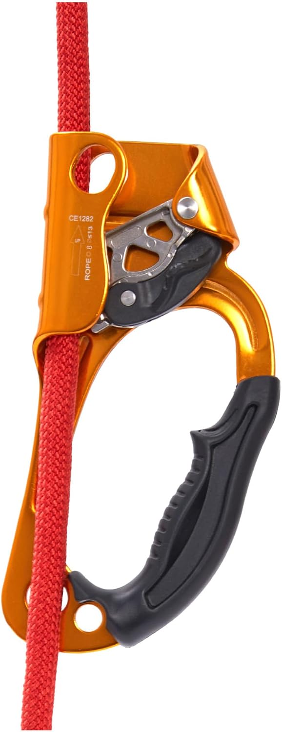 Hand Ascender Outdoor Mountaineering Tree Arborist Rappelling Equip Hand Ascender for 8~13MM Rope