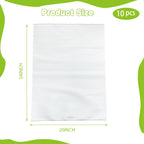 20"x24"Packing Foam Pouches, 10PCS Large Shockproof Cushioning Protection