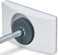 Baby Gate Wall Protector (Made in USA) Protects Walls and Doorways from Pet Gates - for Pressure Mounted Indoor