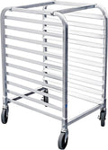 10 Tier Sheet Pan Rack | Commercial Bakery Bun Pan Rack With Wheels