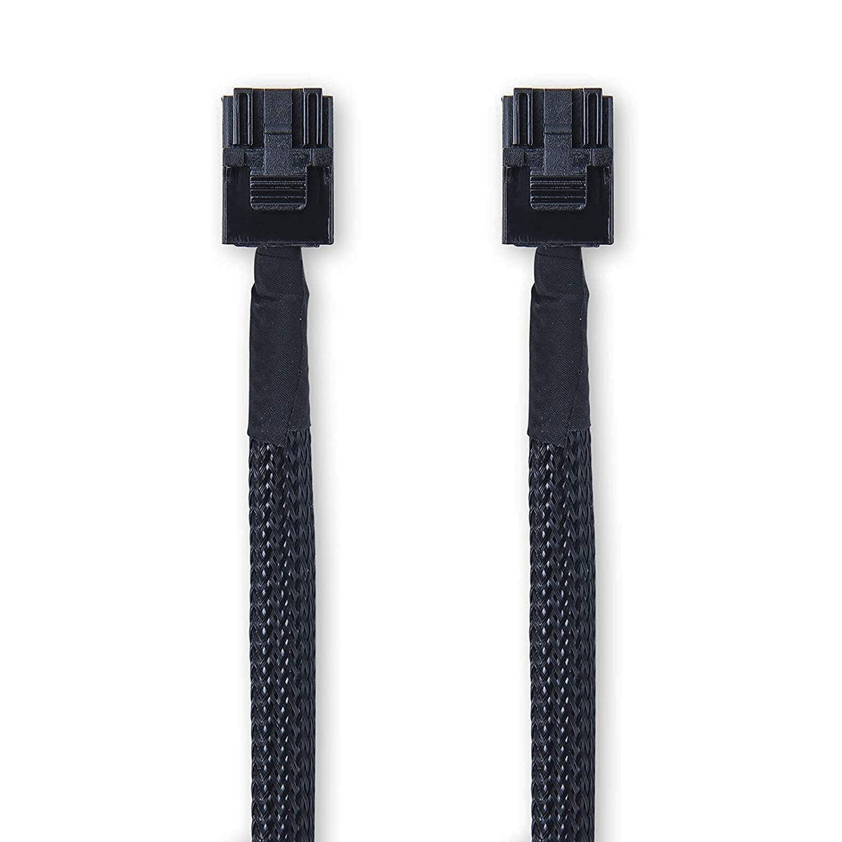 10Gtek SFF-8643 to SFF-8643 12G Internal Mini SAS HD Cable, with Sideband, for NVMe Backplane/RAID Controller, 100-Ohm, Straight to Straight, 0.3-m(0.9ft)