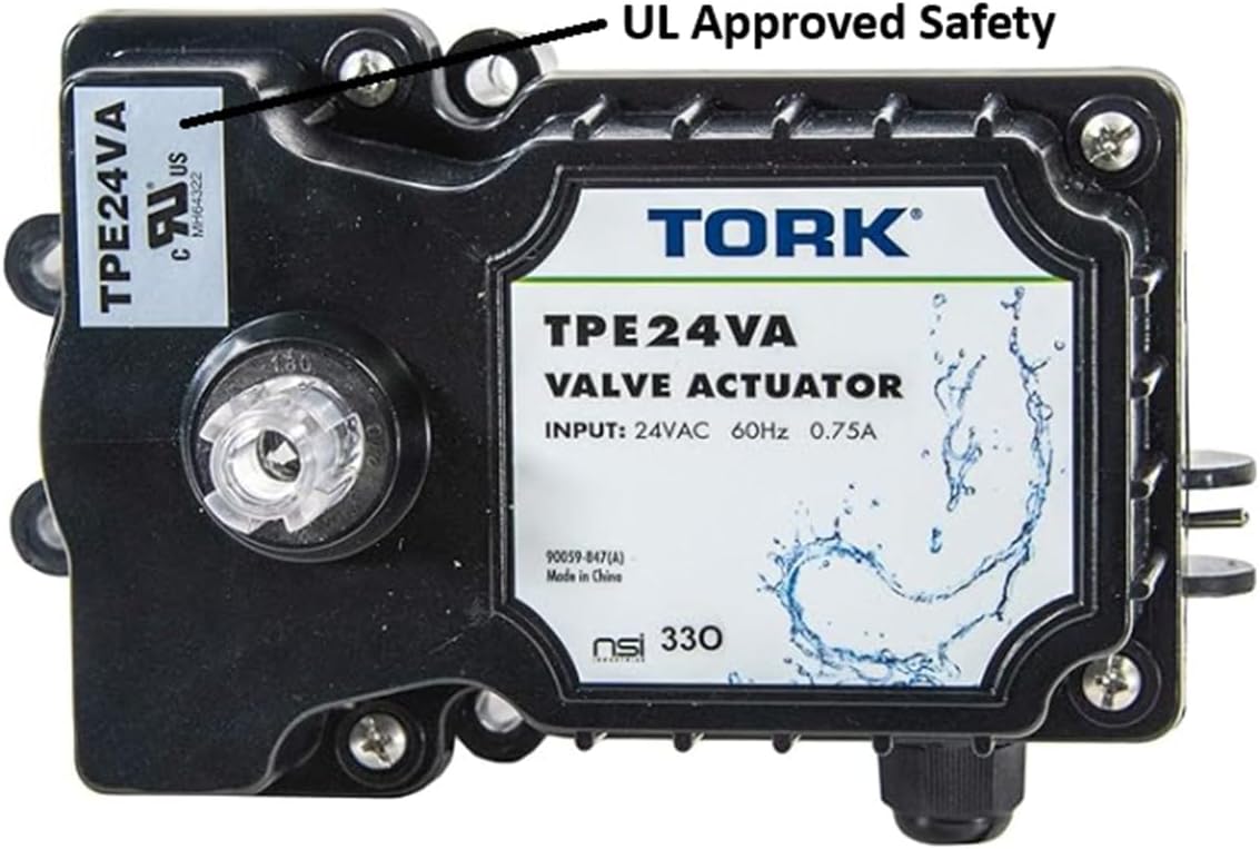 TORK TPE24VA 24V Valve Actuator Control for Pool and Spa Systems