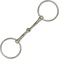 Loose Ring Snaffle Bit for Horses, Iron Training Bit, Direct Pressure for Young, Green or Sensitive Horses, Western