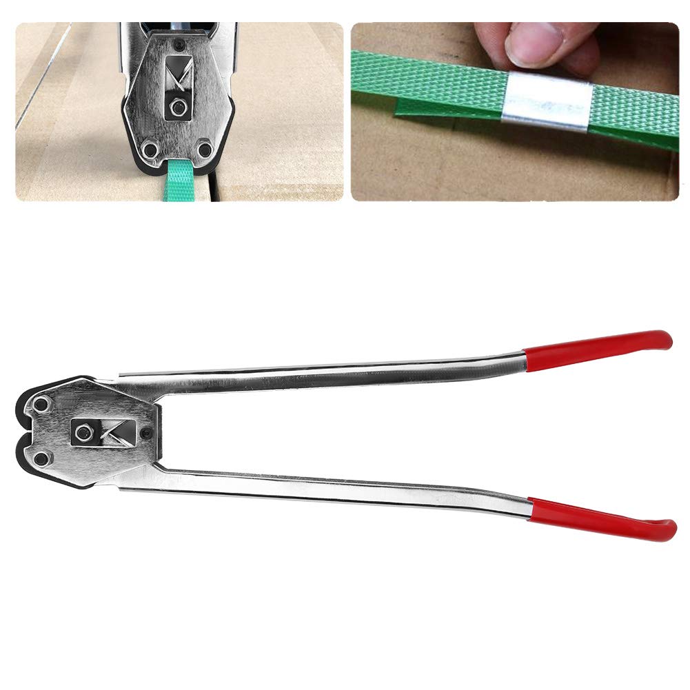 Strapping Crimper Pliers for Packaging 12-19mm (Red)