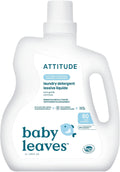ATTITUDE Baby Laundry Detergent, EWG Verified, Soothing Chamomile, 80 Loads
