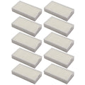 10pcs HEPA Filter for ILIFE Robot Vacuum, Hepa filter 80mm x 40mm x 15mm