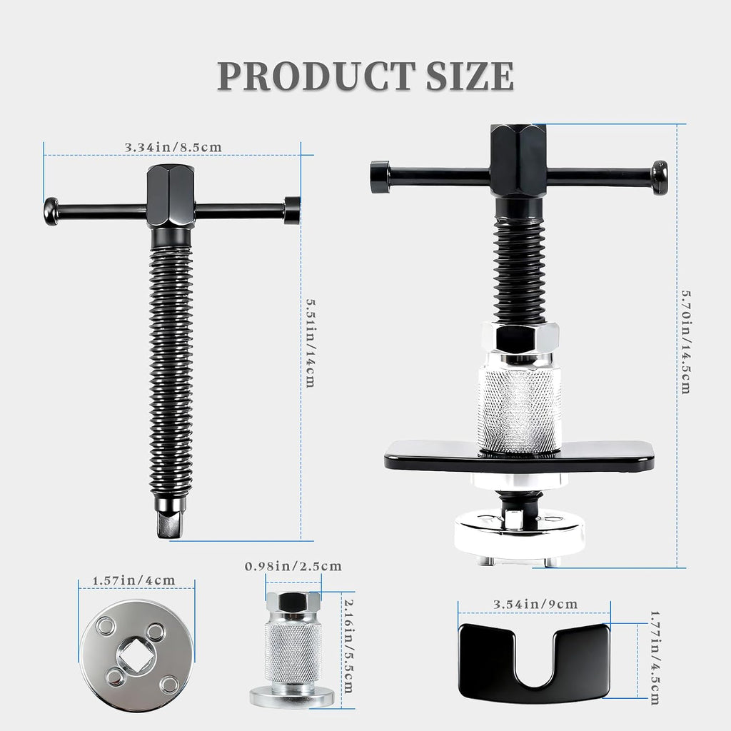 Car Brake Caliper Tool, Brake Caliper Piston Rewind Tools, Heavy-Duty Brake Suitable for Cars and Trucks, Compress