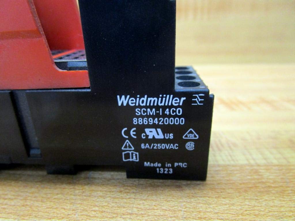 Weidmuller 8869420000 Relay Socket SCM-1 4C0