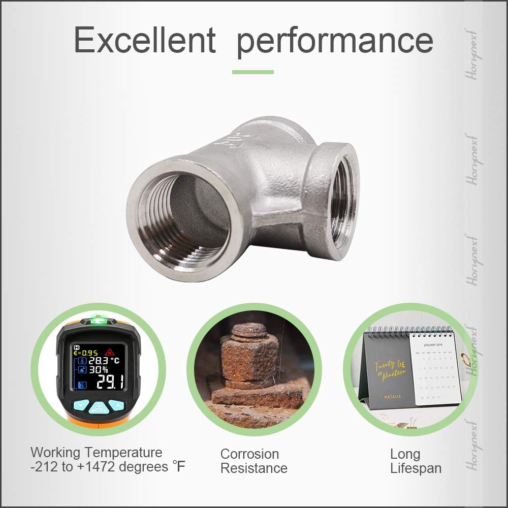 NPT Female Stainless Steel Tee Pipe Fitting