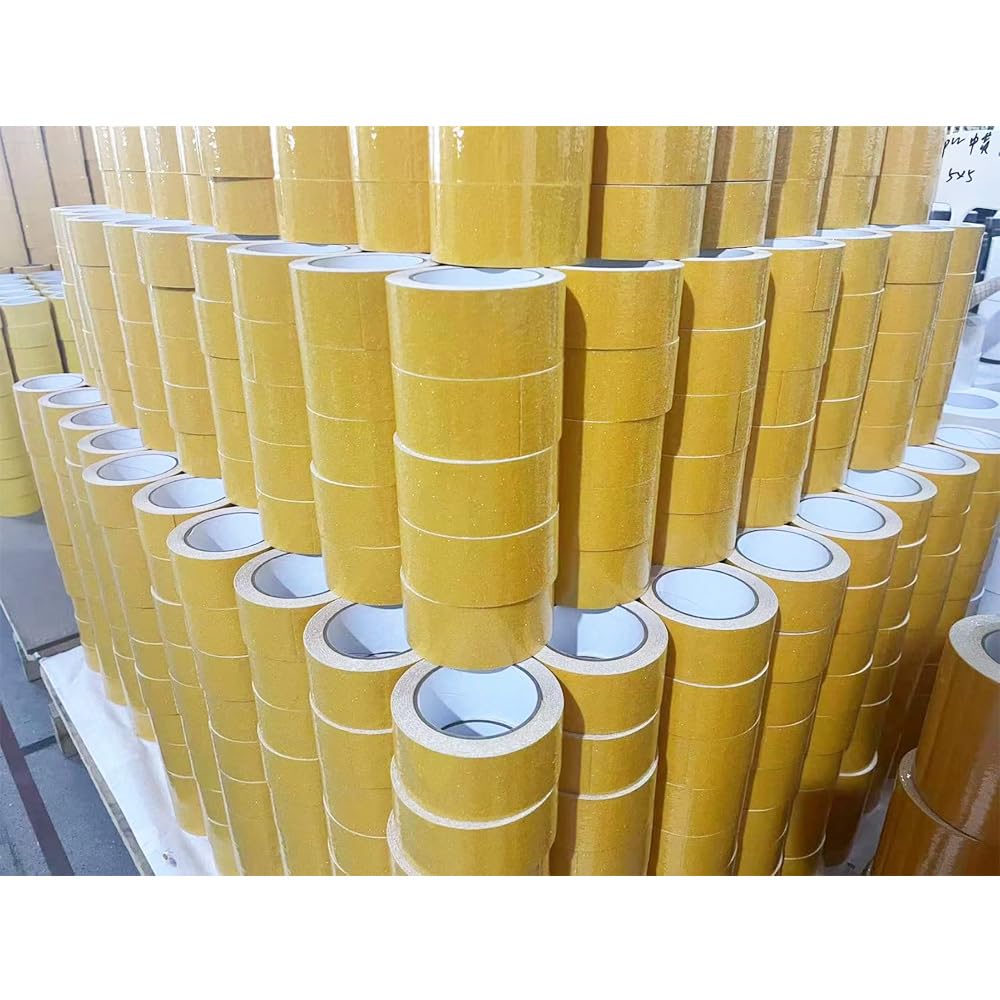 Grip Tape Anti Slip Tape 3 Inch, 20 Feet, Yellow Heavy Duty Non Skid Tape for Stairs Outdoor/Indoor, Waterproof