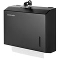 Commercial Paper Towel Dispenser Wall Mount, Matte Black
