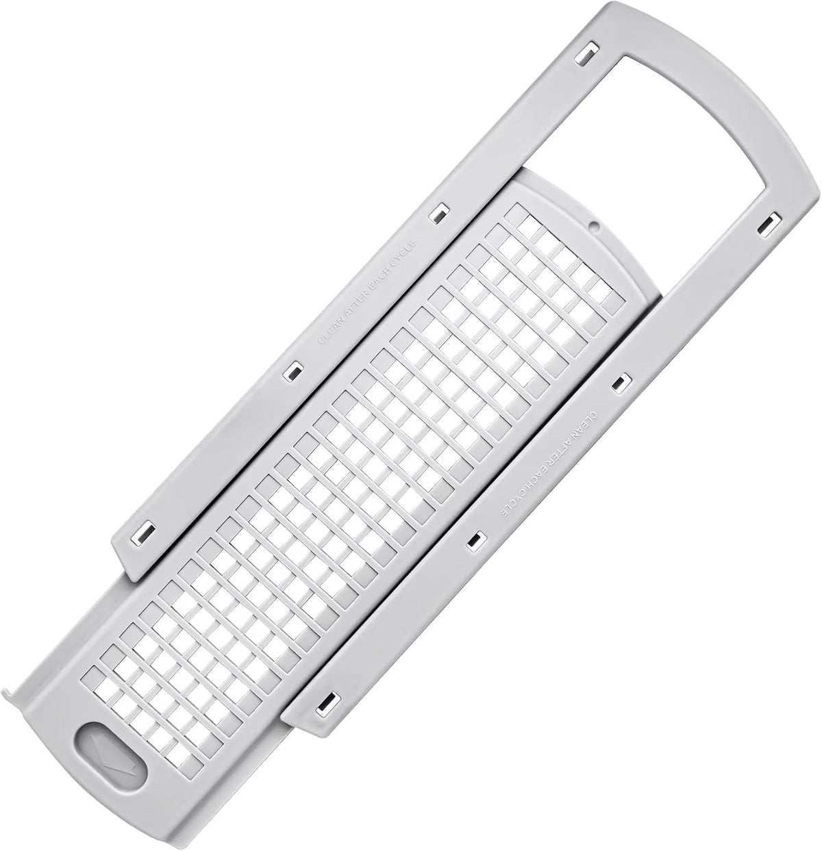 WE22X35337 Washer Dryer Lint Screen Cover Grid And Lint Filter Slide Guide Assembly,Compatible with GE&Hotpoint Dryer Replacement for WE01X25915 WE01X25914