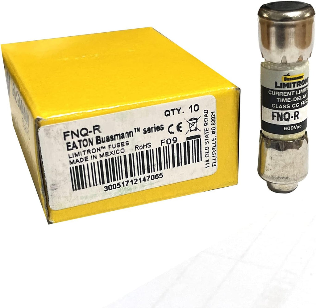 Midget Fuse, Time Delay, FNQ-R, 1/2A, 600V
