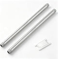 TAISHER 2Pcs Thickened Nipple Cast Pipe 1/2" NPT Male, 12" Length