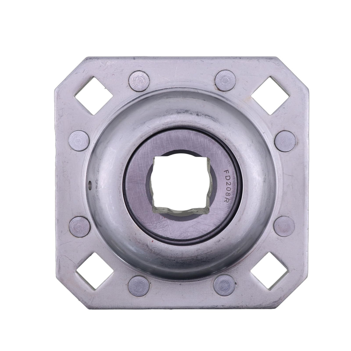 YIHETOP 1-1/8" Square Disc Harrow Flange Bearing Unit FD208R1 ST208-1N