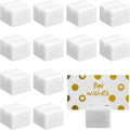 12 Pcs White Marble Place Card Holders Table Number Stands | Marble Card Holder for Weddings, Business Name Display