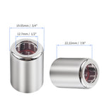 Skweawert 2Pcs RCB081214 Needle Roller Bearings One Way Bearing 1/2-inch ID x 3/4-inch OD x 7/8-inch Width