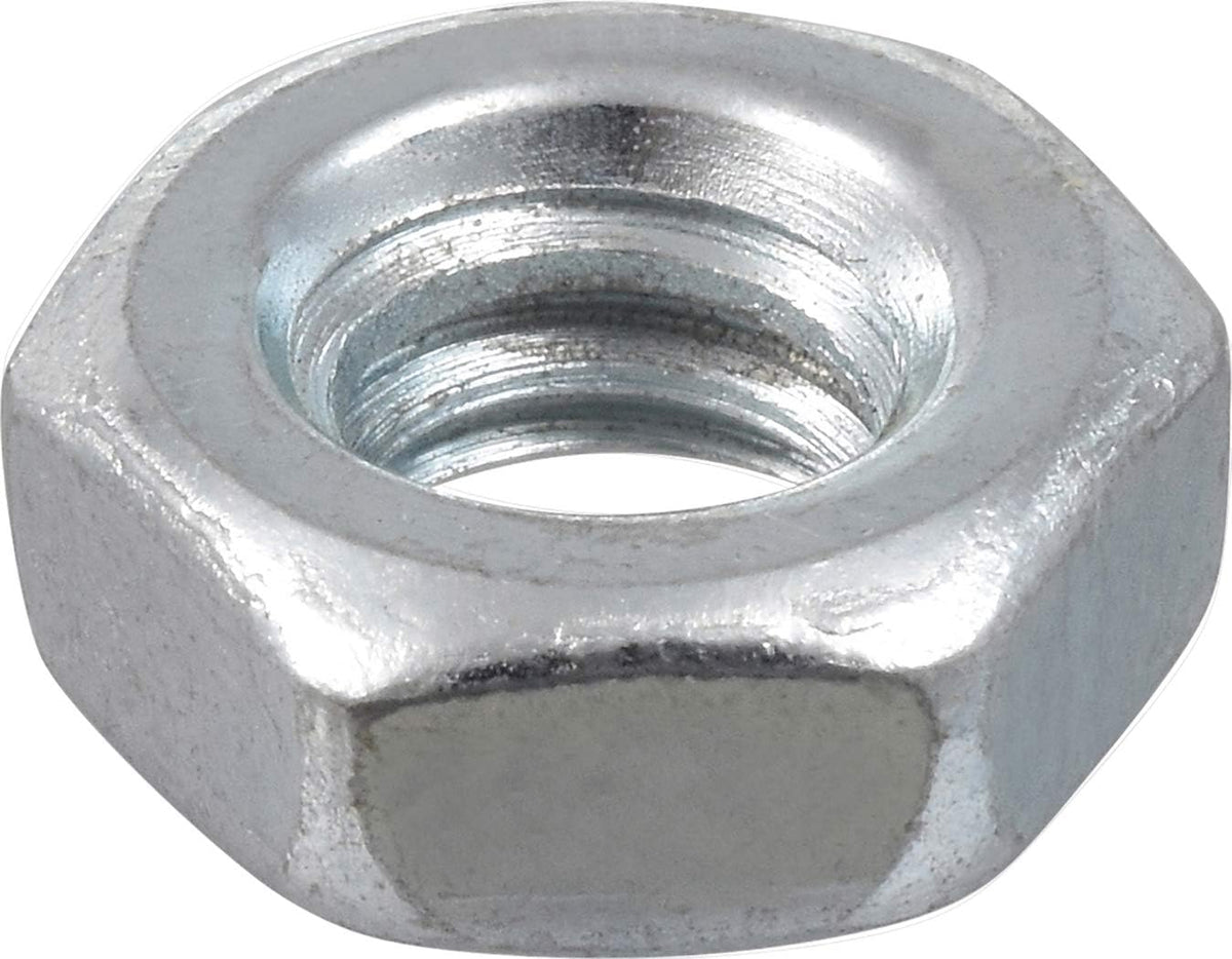 Hillman 140015 Hex Machine Screw Nut, 6-Inch by 32-Inch, 100-Pack , Zinc