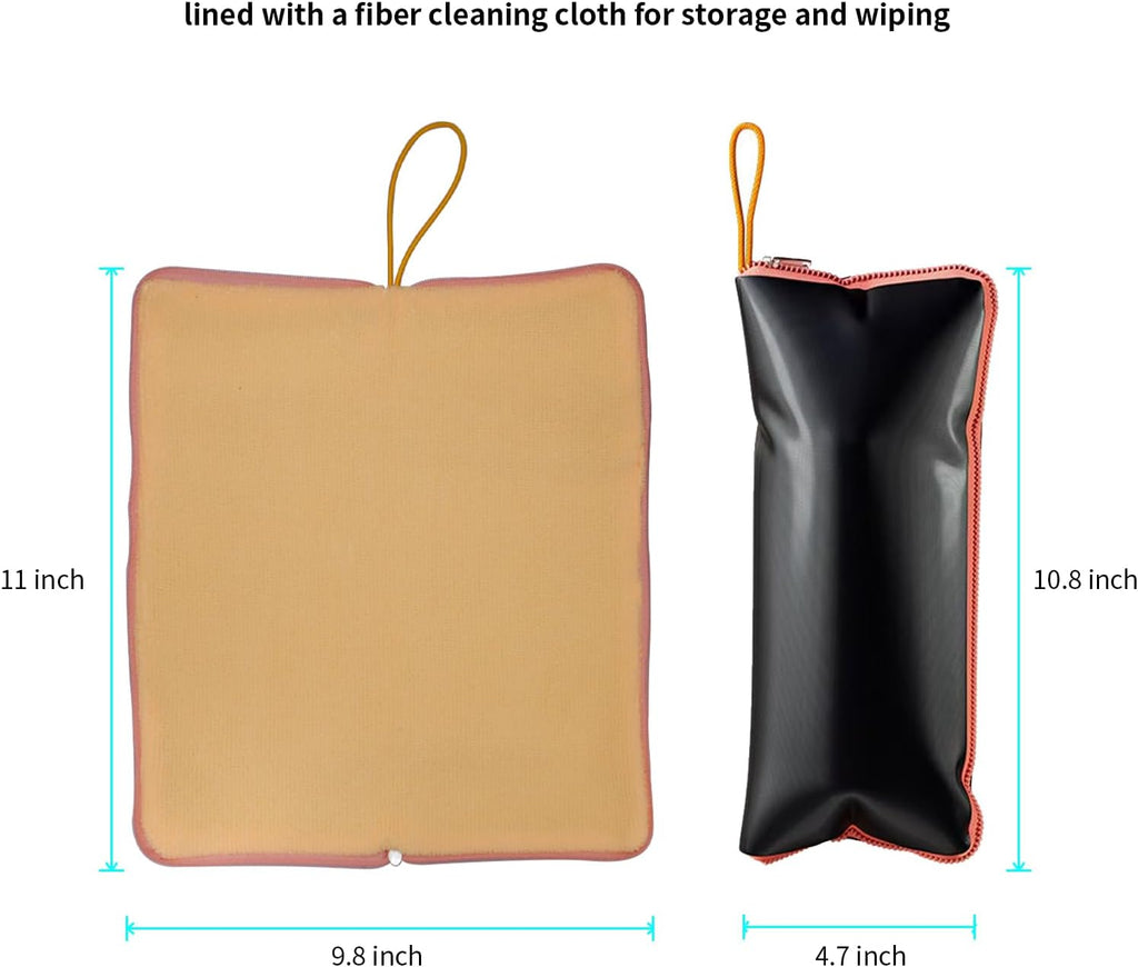 Gun Cleaning Kit for .22 .223Cal 5.56mm .22LR Rifle Pistol | Includes Bore Chamber Brush, Bore Mop, CLP Oil, Gun